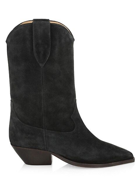 Isabel Marant Duerto Suede Western Boots | Saks Fifth Avenue