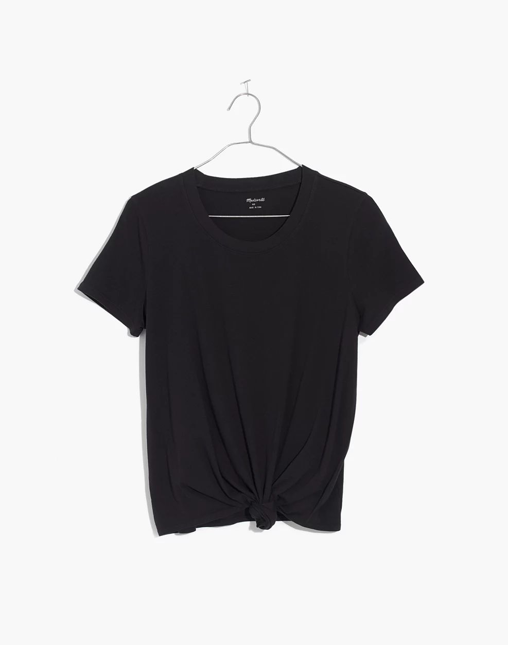 Knot-Front Tee | Madewell