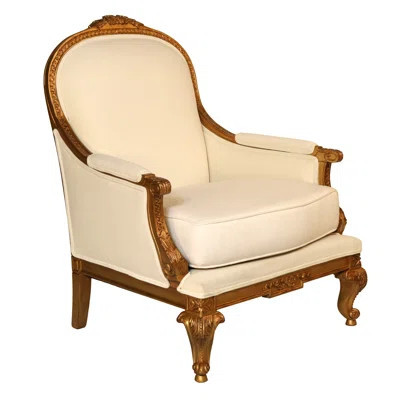 Louis XV Italian Traditional Lounge Chair Furniture | Wayfair North America