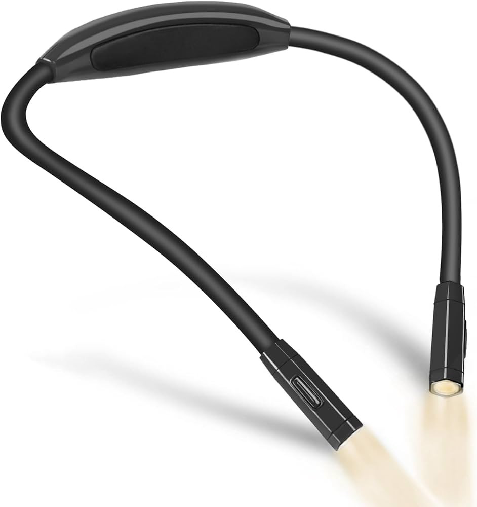 Vekkia Lightweight Neck Reading Light, Book Light for Reading in Bed, Neck Light for Knitting,3 C... | Amazon (US)
