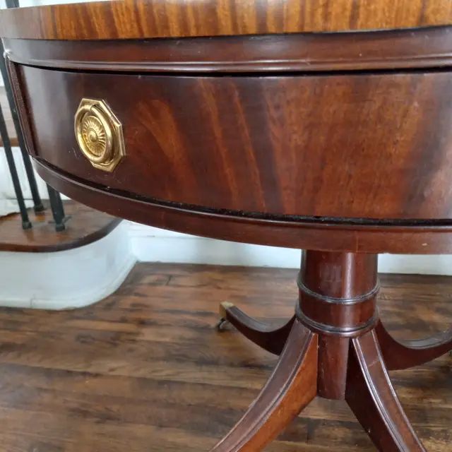 Hickory Chair Mahogany Regency Rent Table | Chairish