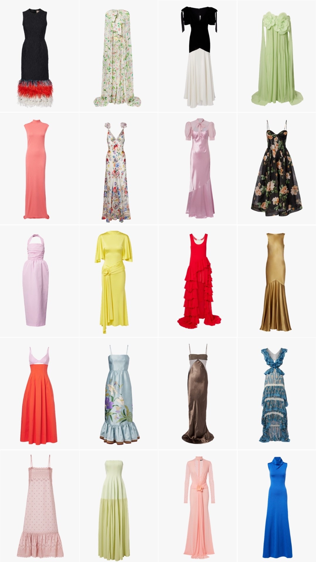 Spring wedding guest dress