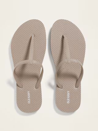T-Strap Flip-Flops (Partially Plant-Based) | Old Navy (US)
