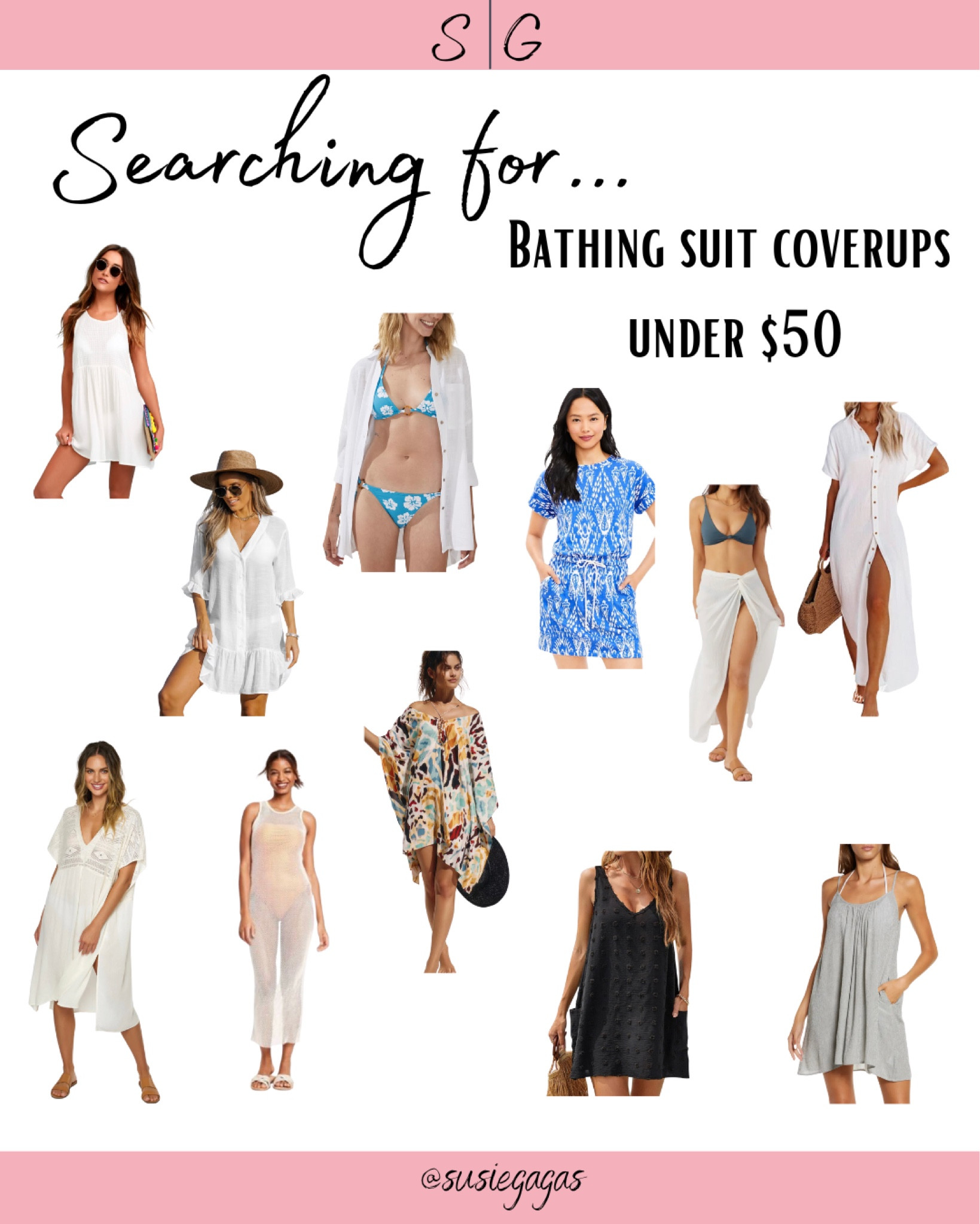 Bathing suit coverups under $50

#LTKunder50 #LTKSeasonal #LTKswim