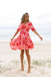 Despina Dress - Pink | Petal & Pup (US)