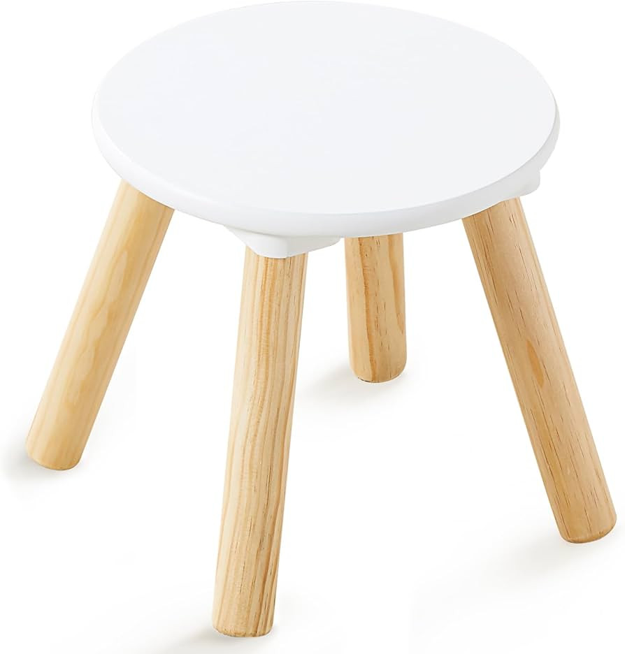 Beright Wooden Step Stool for Kids, Children's Stool Perfect Matched Sensory Table, 9 Inch Sturdy... | Amazon (US)