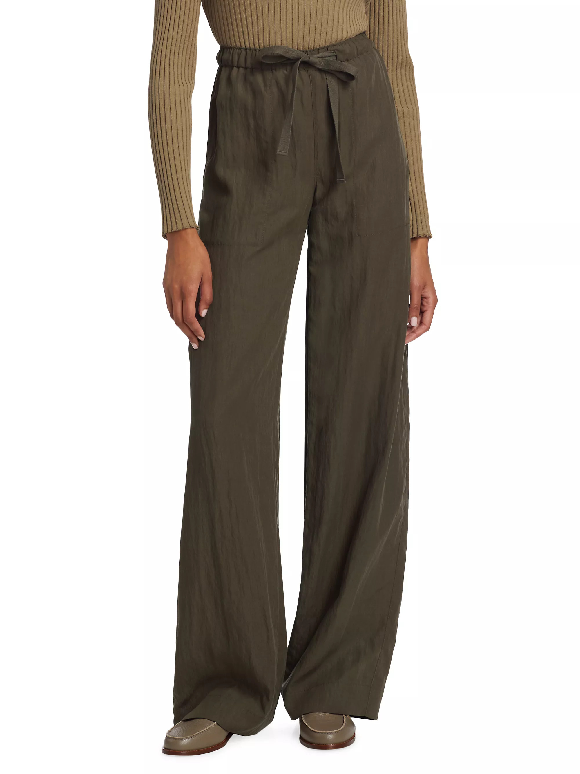 Utility High-Rise Drawstring Pants | Saks Fifth Avenue