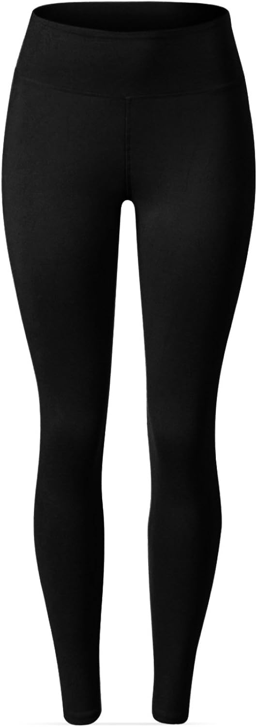 SATINA High Waisted Leggings - 25 Colors - Super Soft Full Length Opaque Slim | Amazon (US)