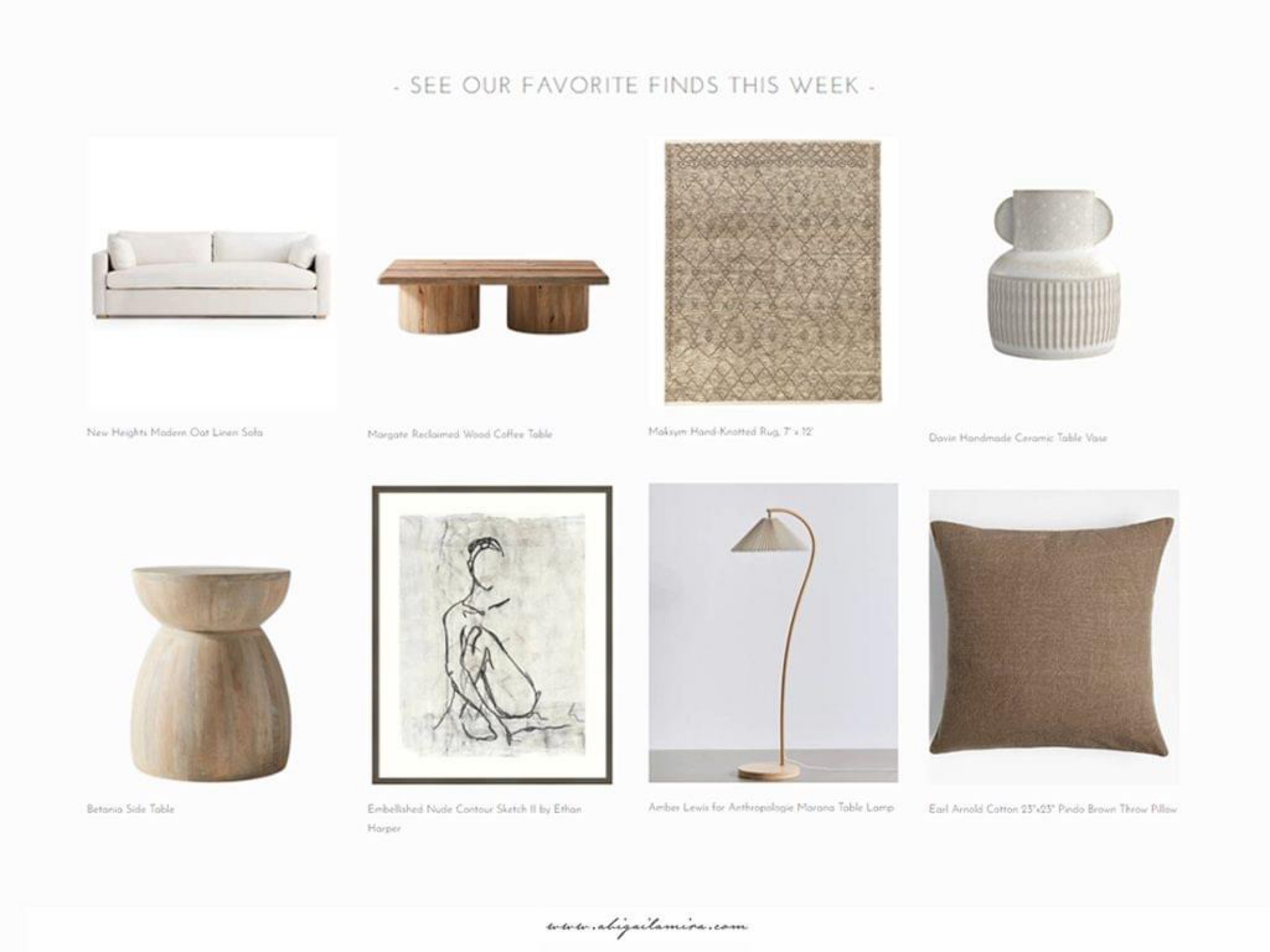 This weeks favorite finds

#LTKFind #LTKstyletip #LTKhome