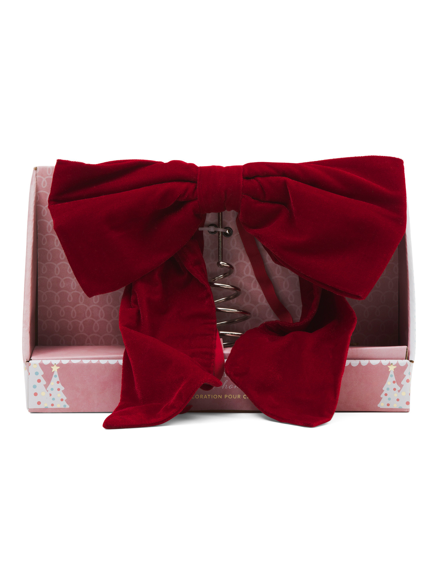 12in Bow Tree Topper | TJ Maxx