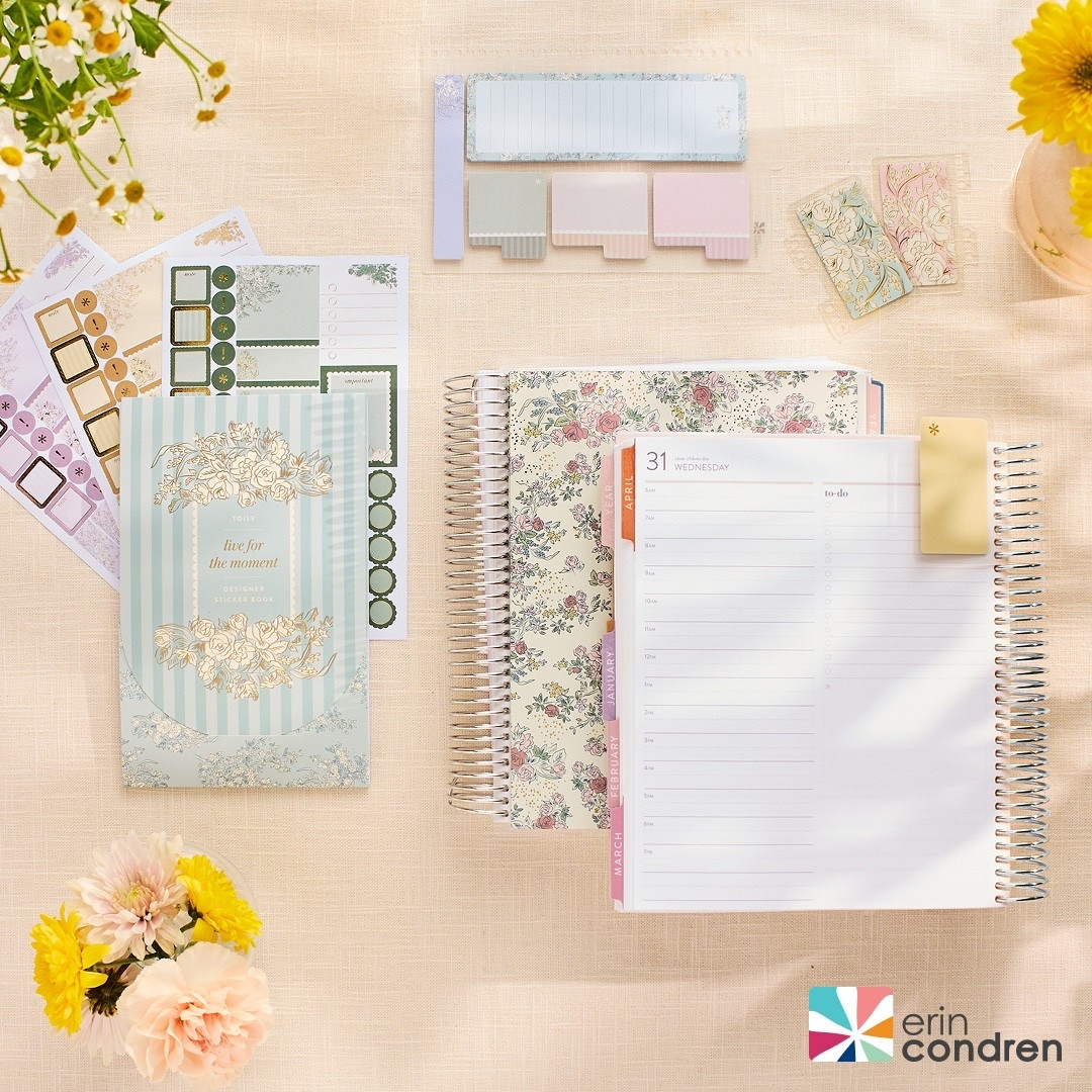 Erin Condren Toile Lifeplanner

Floral Era | Daily Planner | Planner stickers | Bridgerton vibes | Weekly Planner | Monthly Planner 


#LTKHome #LTKselfcare #LTKmomlife