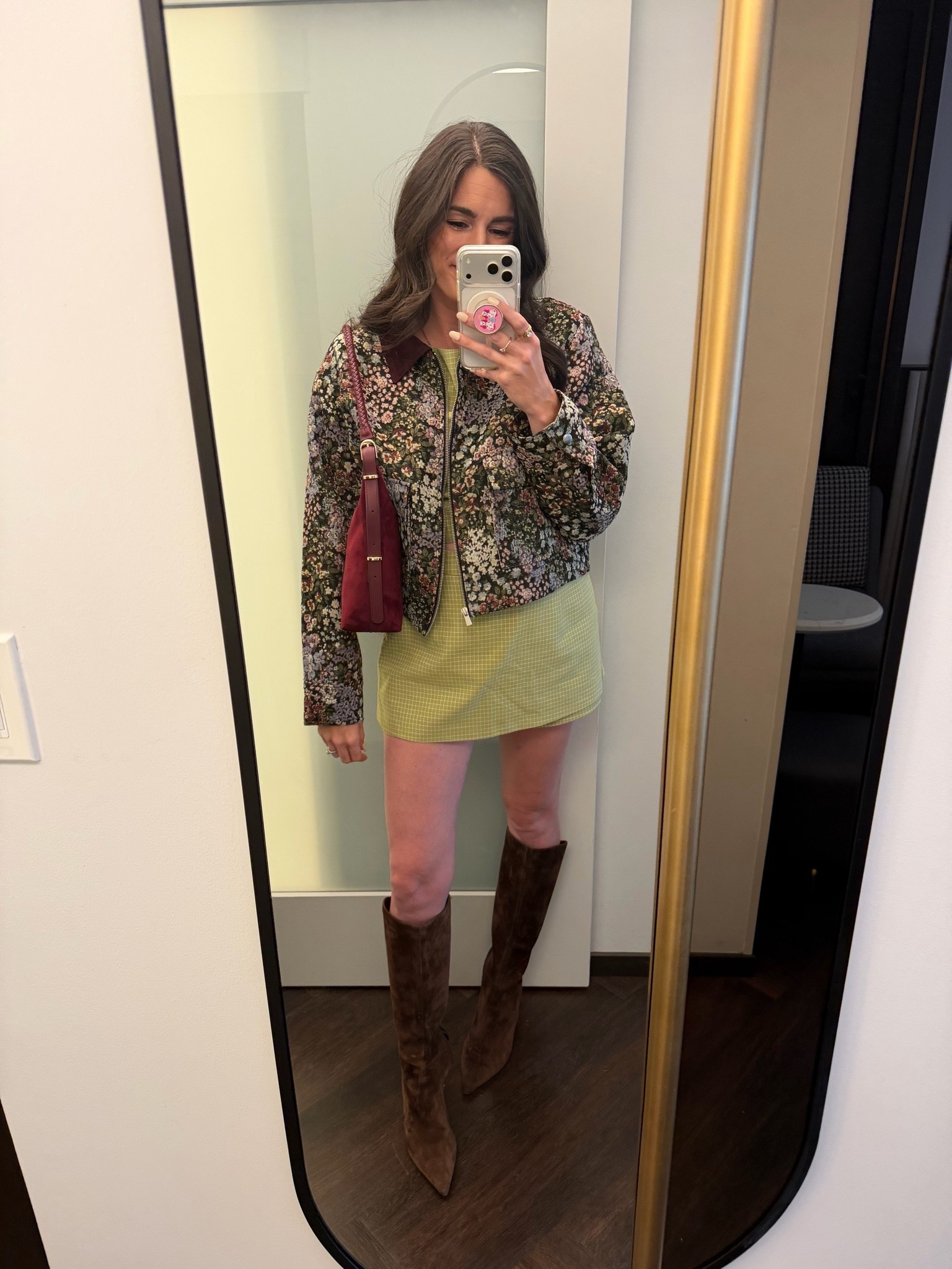 Turned this summer outfit into fall with this tapestry jacket and suede bag

#LTKootd #LTKSeasonal #LTKTall