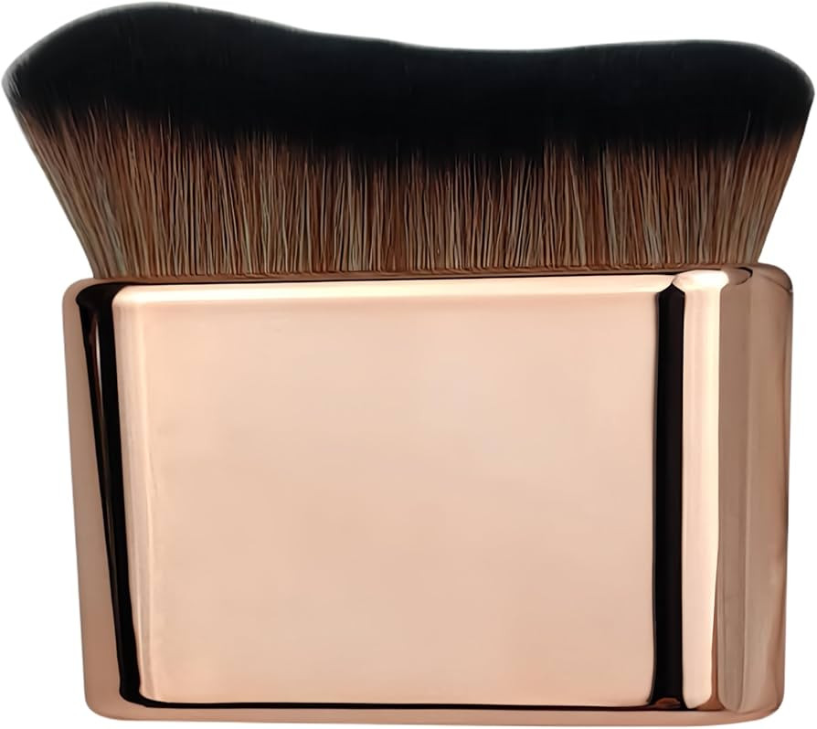 Brocha profesional de base Kabuki, brocha de maquillaje, cepillo autobronceador, brocha de maquil... | Amazon (US)
