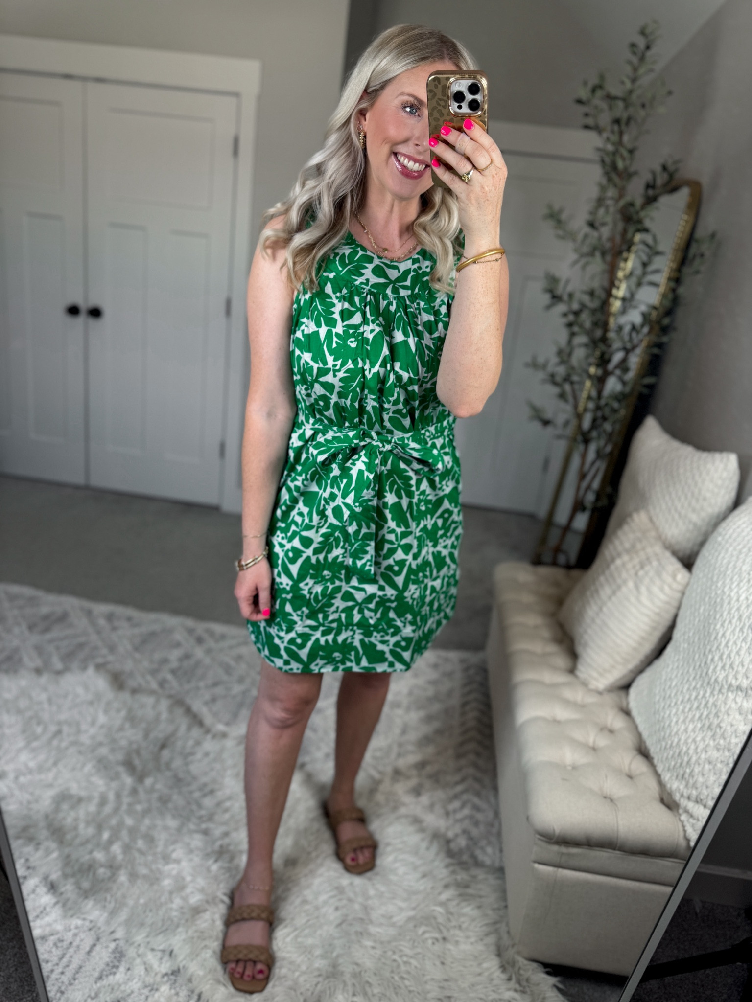 Weekend Walmart wins try on
Green printed shift dress- medium 

#LTKSeasonal #LTKFindsUnder50 #LTKShoeCrush
