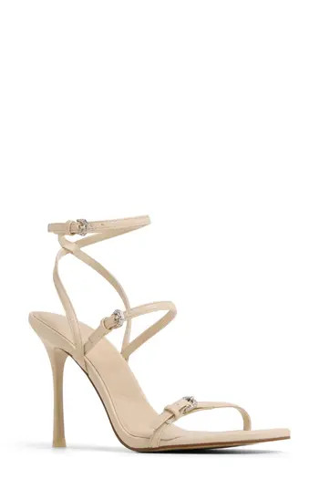 ALDO Jamielynn Ankle Strap Sandal in Cream at Nordstrom Rack, Size 6 | Nordstrom Rack