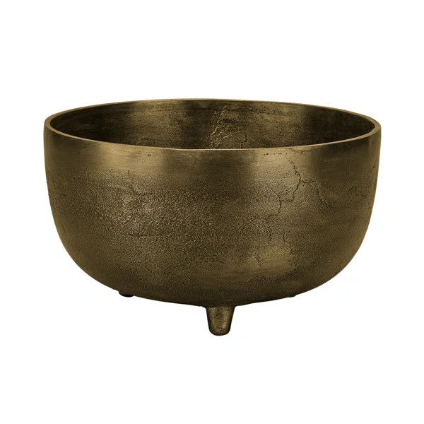 Handmade Stainless Steel Decorative Bowl | Perigold