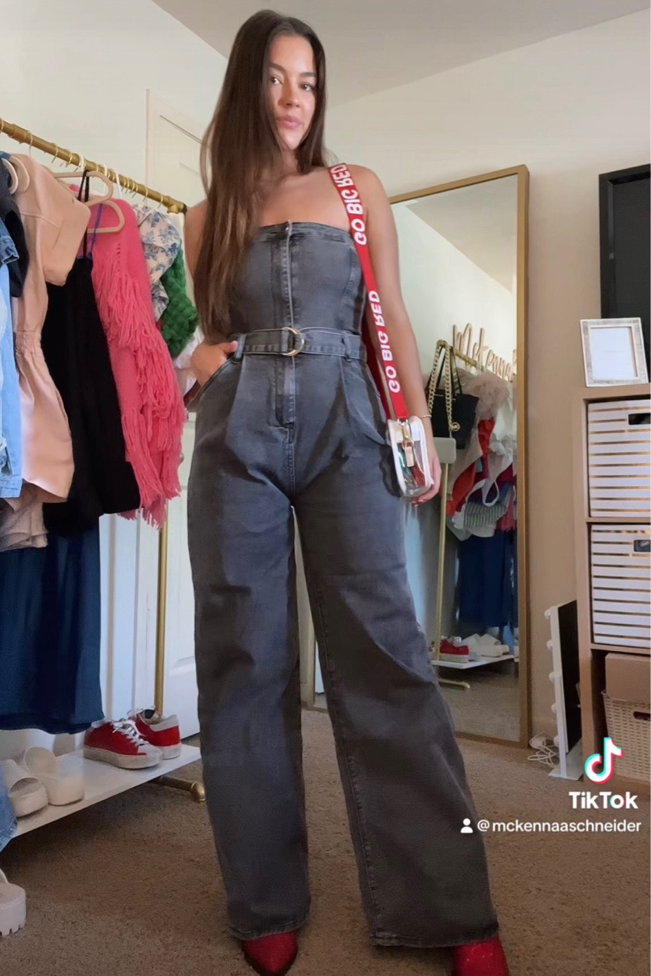 Gameday outfit❤️
Added a dupe for this jumpsuit!

#gamedayoutfit #huskers #denimjumpsuit

#LTKunder50 #LTKFind #LTKstyletip