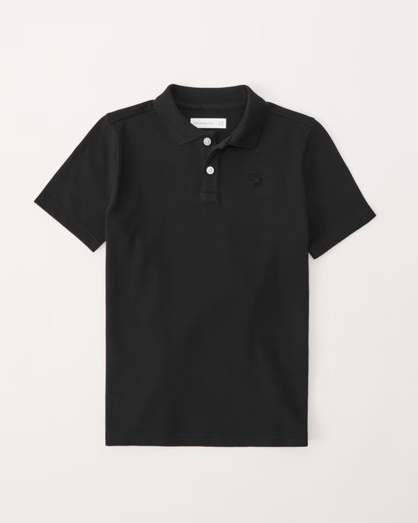 cotton icon polo | Abercrombie & Fitch (US)