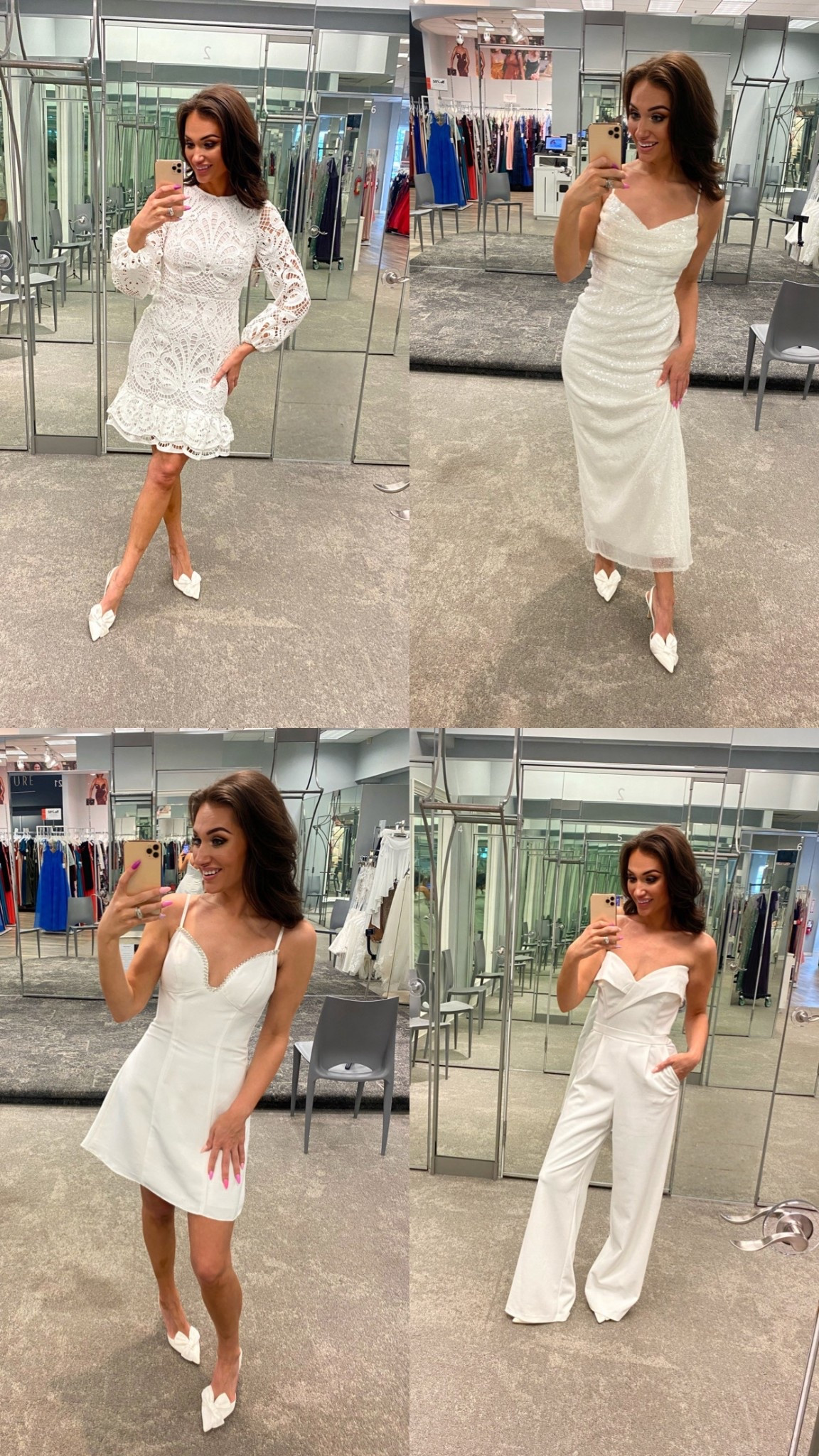Back at David’s Bridal and on the hunt for the perfect little white dress for our 10 year anniversary! They have so many fits and styles for every occasion!  Rounding up a few of my favorites here. 

- little white dress 
- bridal party
- bachelorette 
- spring dresses


#LTKWedding #LTKSeasonal #LTKSaleAlert