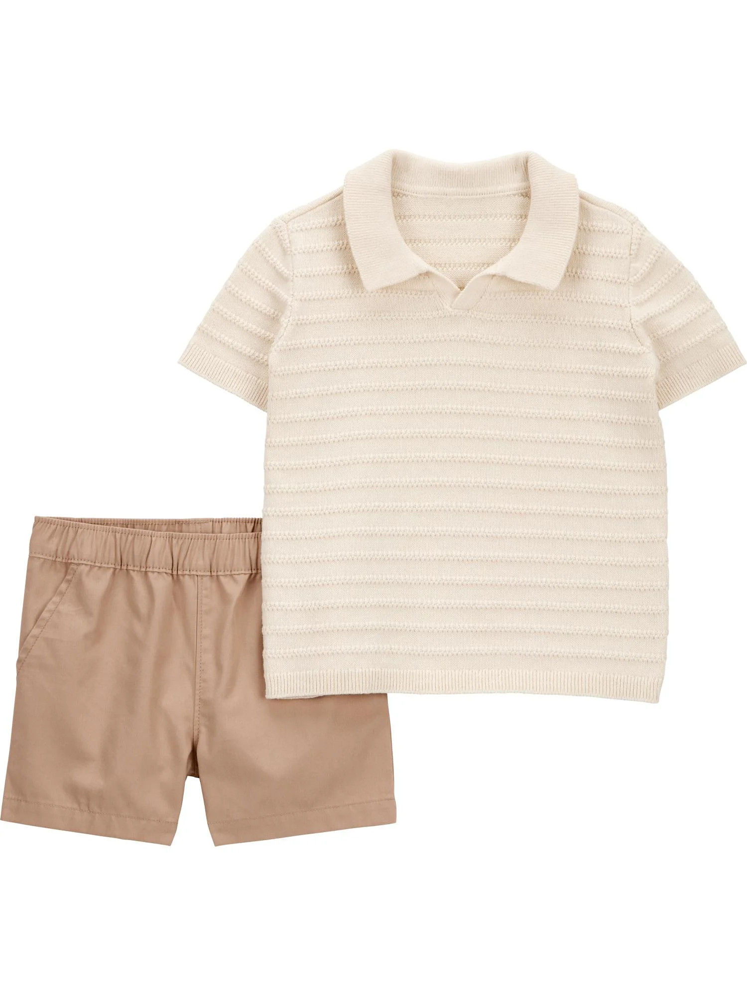 Carter's Child of Mine Baby and Toddler Boy Outfit Short Set, 2-Piece, Sizes 12M-5T - Walmart.com | Walmart (US)