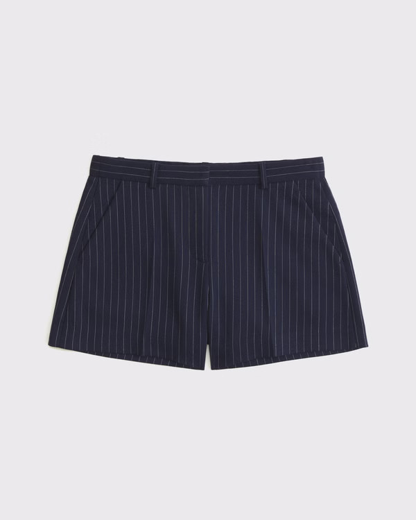 Women's Mid Rise Tailored Short | Women's Bottoms | Abercrombie.com | Abercrombie & Fitch (US)