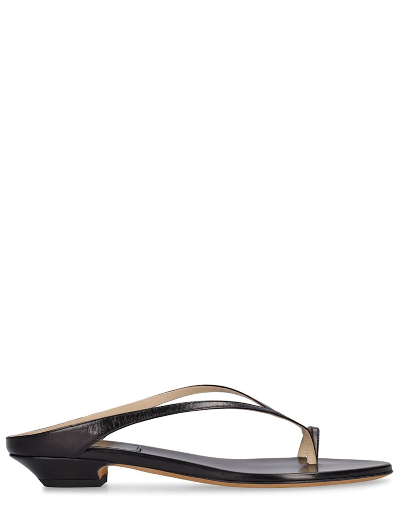 25mm marion leather flats - Khaite - Women | Luisaviaroma | Luisaviaroma