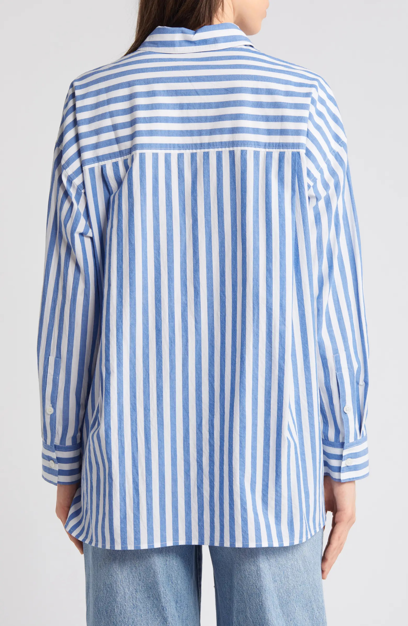Madewell Signature Oversize Button-Up Shirt | Nordstrom | Nordstrom
