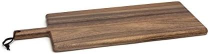 Lipper International Acacia Wood Kitchen Cutting and Serving Board, 21-1/2" x 8-3/4" x 3/4" | Amazon (US)
