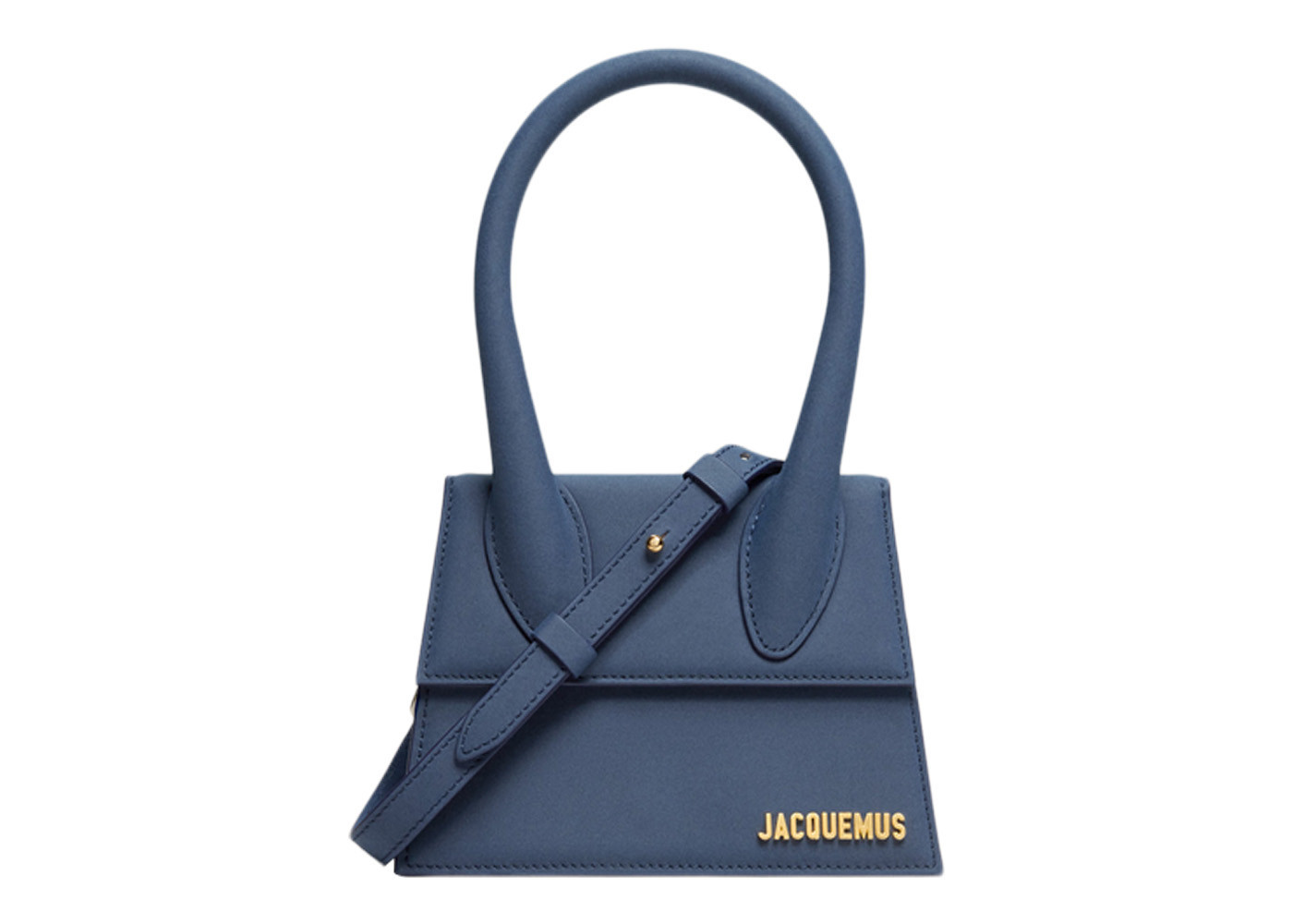 Women's Jacquemus Le Chiquito Moyen Signature Handbag in Dark Navy Blue | StockX