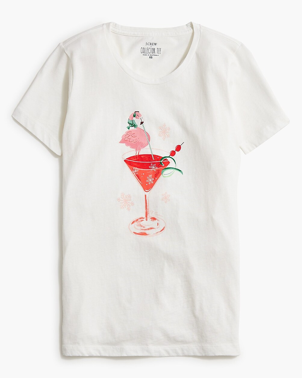 Flamingo graphic tee | J.Crew Factory