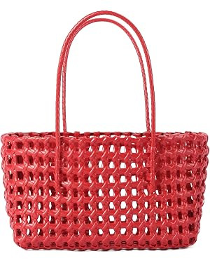 Woven Handbags for Women Summer Beach Tote Bag Small Y2K Shoulder bag Handmade Woven Top Handle | Amazon (US)