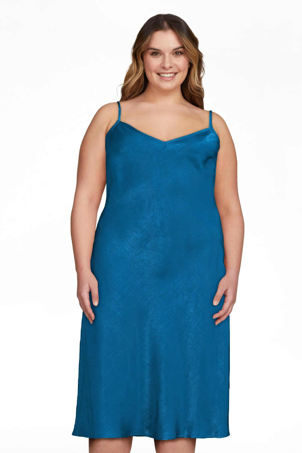 Time and Tru Women's Bias Cut Slip Dress | Walmart (US)