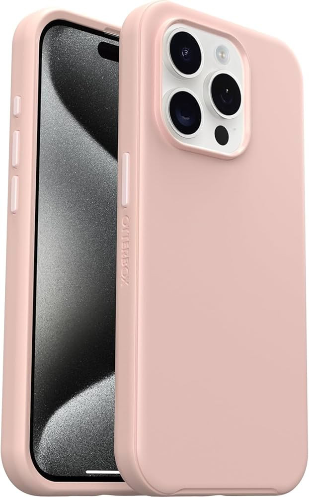 OtterBox iPhone 15 Pro Max (ONLY) Symmetry Series+ Case - Pink, Snaps to MagSafe, Ultra-Sleek, Ra... | Amazon (US)