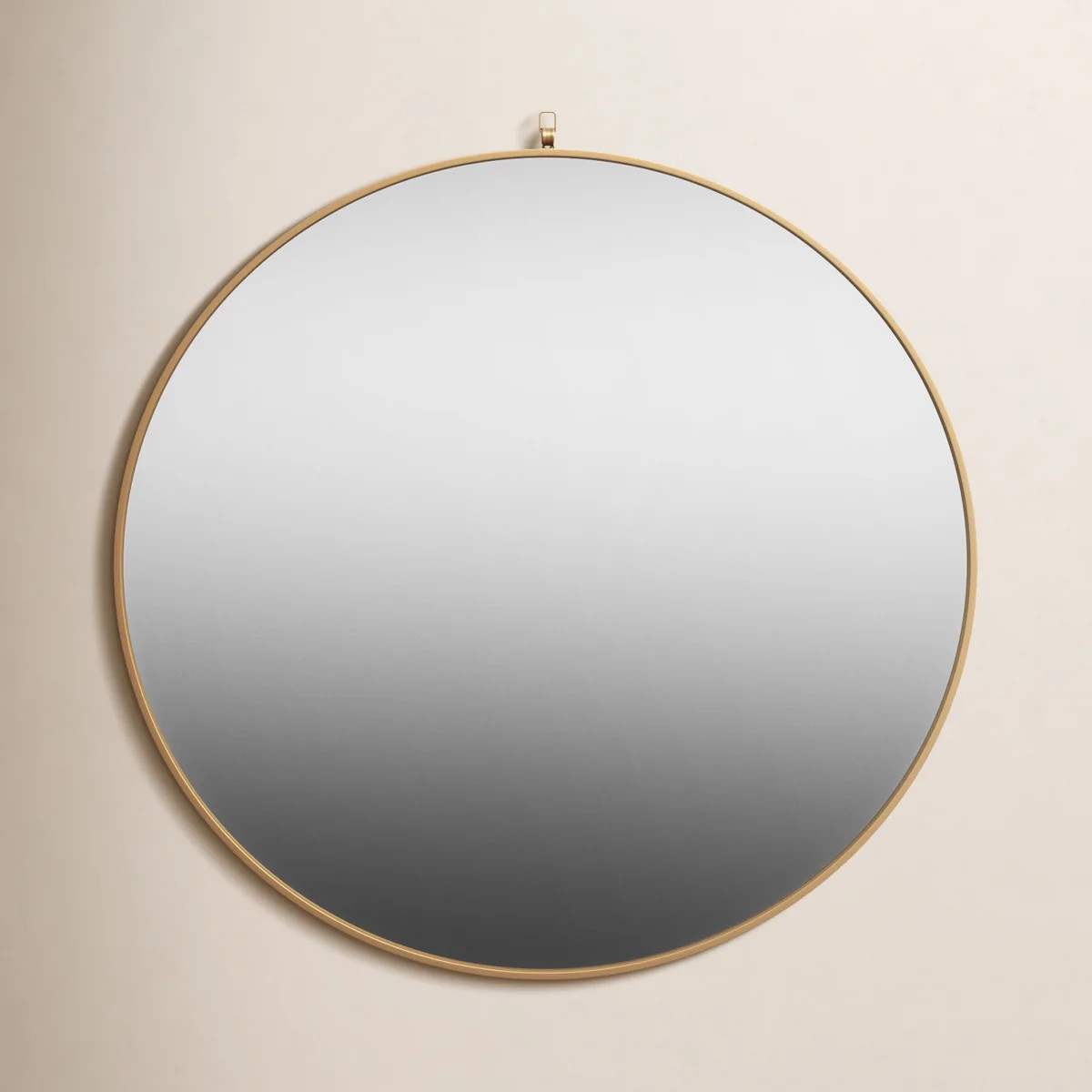 Cassie Metal/Manufactured Wood Round Wall Mirror | Joss & Main