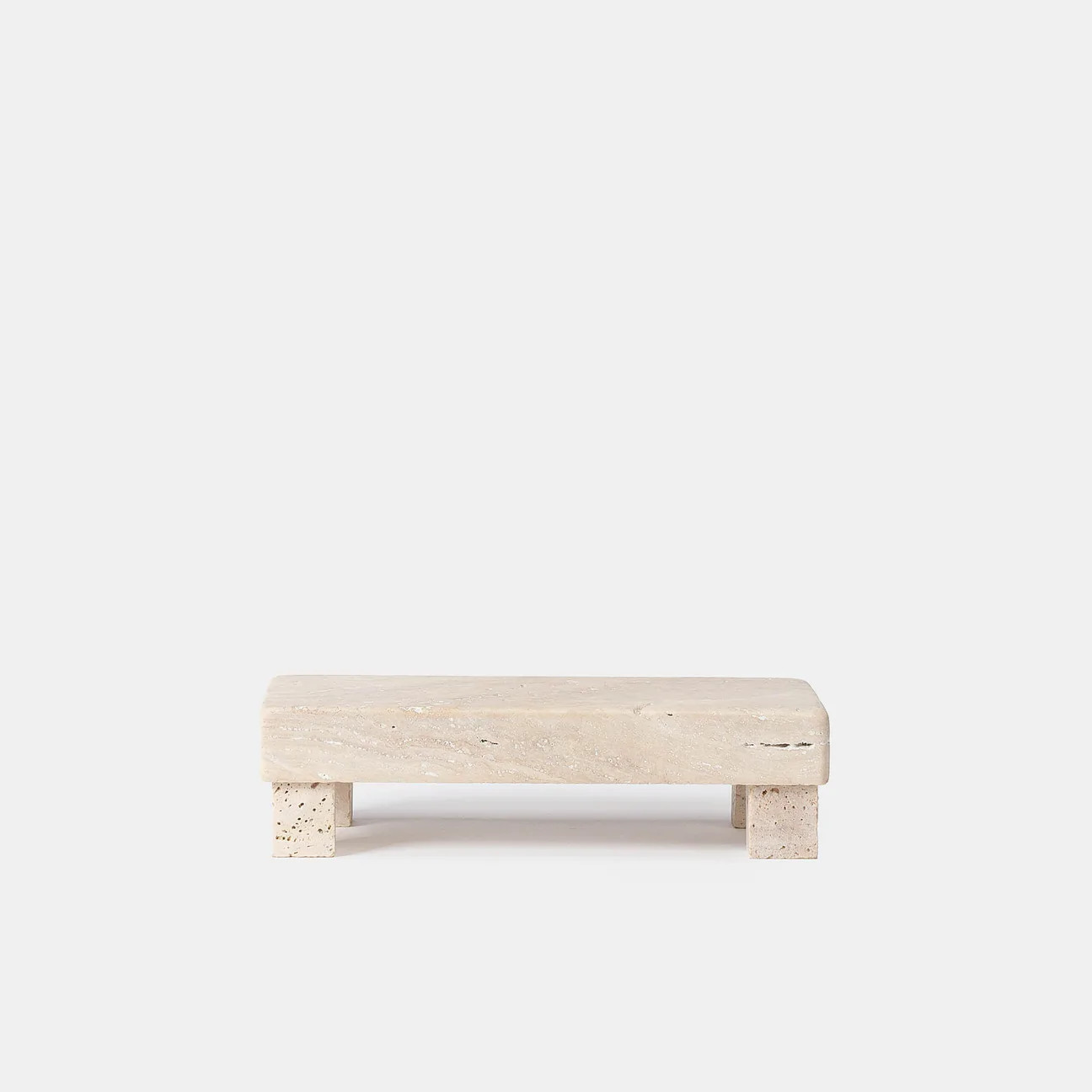 Travertine Rectangle Platter | Amber Interiors