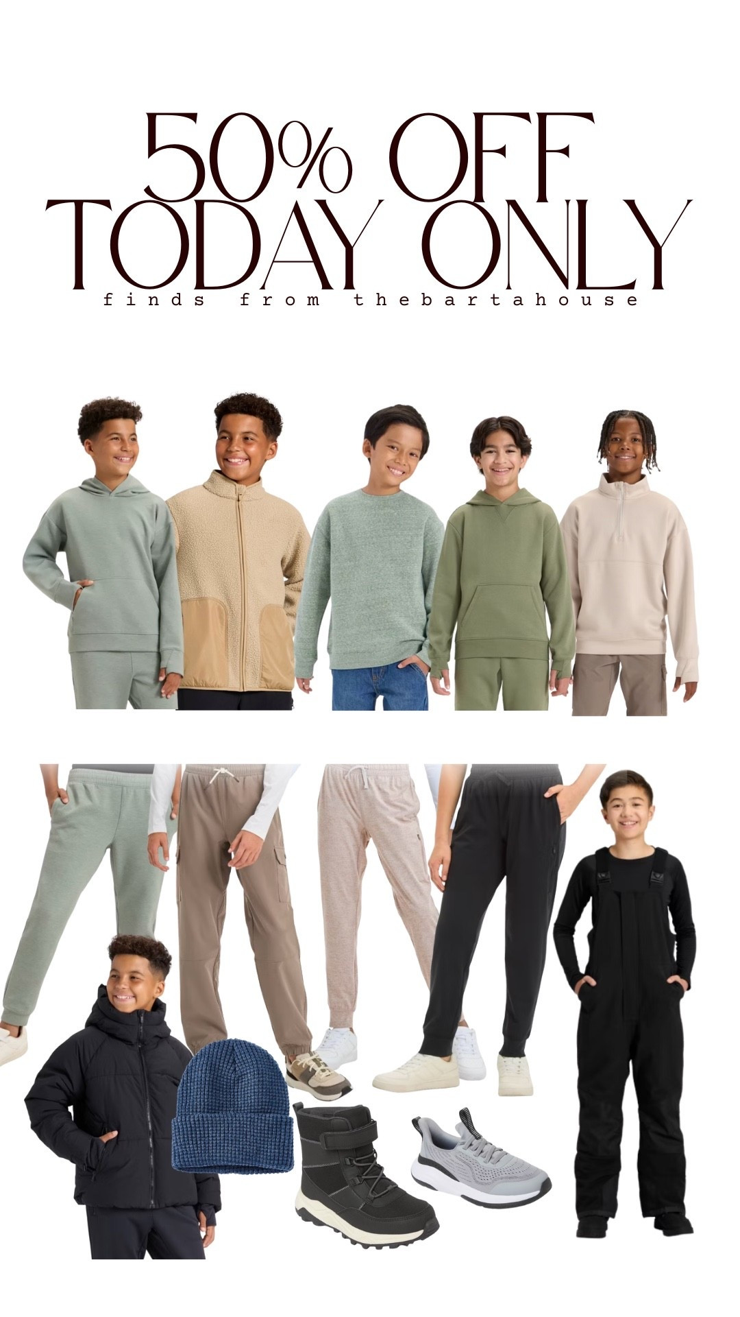 50% off all in motion boys today! 

#LTKHoliday #LTKCyberWeek #LTKSaleAlert