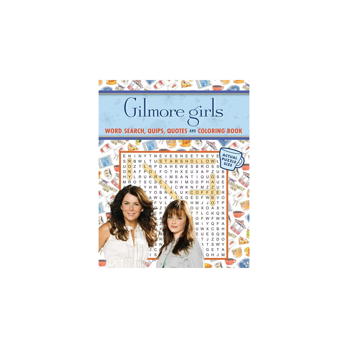 Gilmore Girls Word Search, Quips, Quotes, and Coloring Book - (Coloring Book & Word Search) by  E... | Target