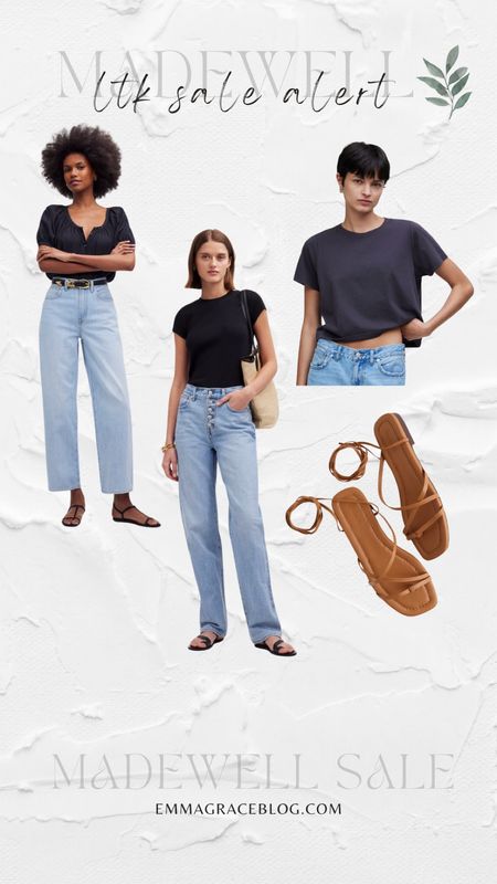 I grabbed these today before the sale ends tmw bc they looked too good second round! I got all size 29s in standard length, a small tee and 8 sandals  

#LTKStyleTip #LTKxMadewell #LTKSaleAlert
