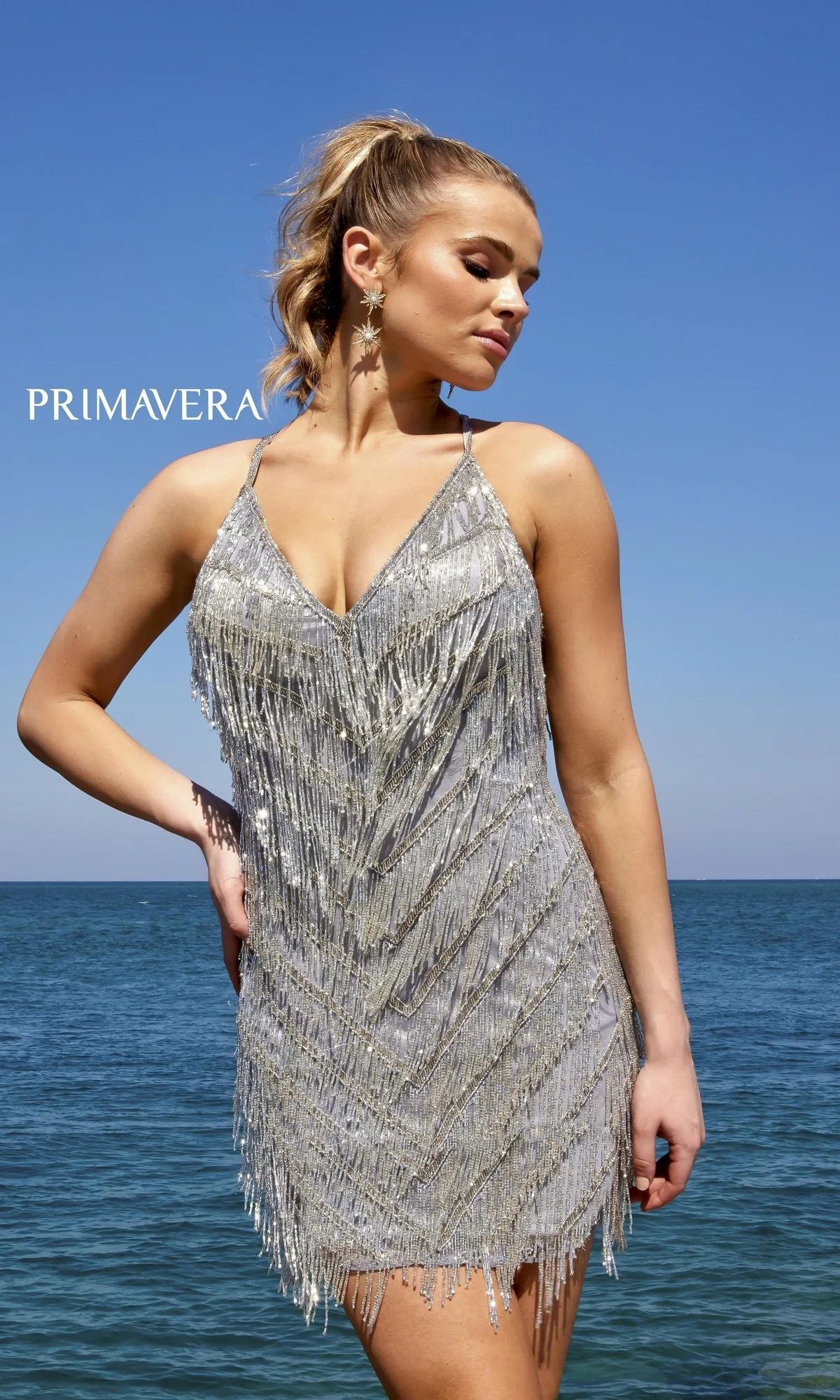 Primavera Short Homecoming Dress 4019 | Prom Girl