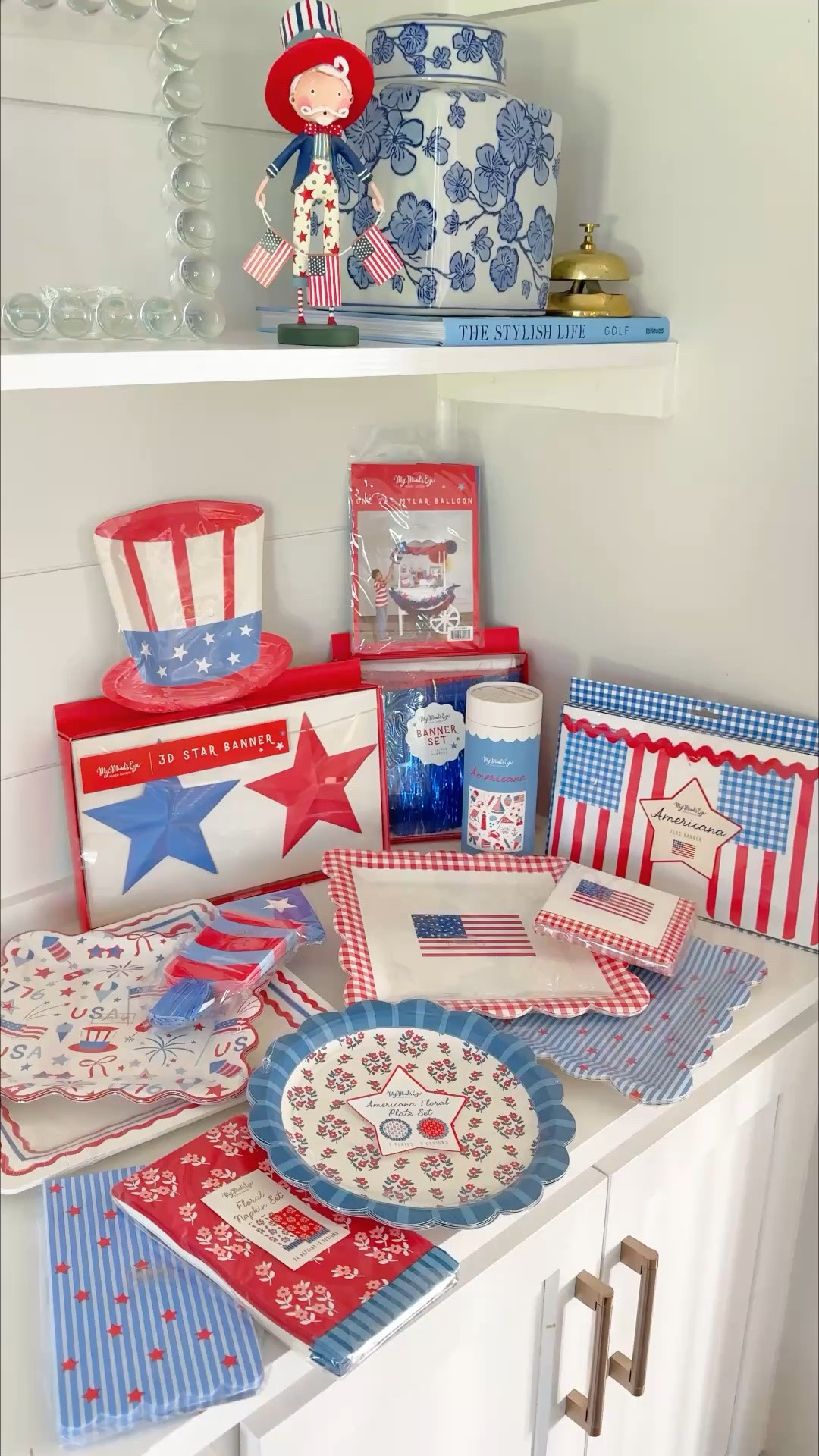 My Mind’s Eye Fourth of July party goods, red white and blue decor, 250th anniversary, paper goods, summer essentials

My Mind’s Eye makes my favorite paper/party goods and decor, and their patriotic collections are SO cute!😍🇺🇸 for all of your summer fun and celebrating the 250th Anniversary!🎆

#LTKSeasonal #LTKHome #LTKKids