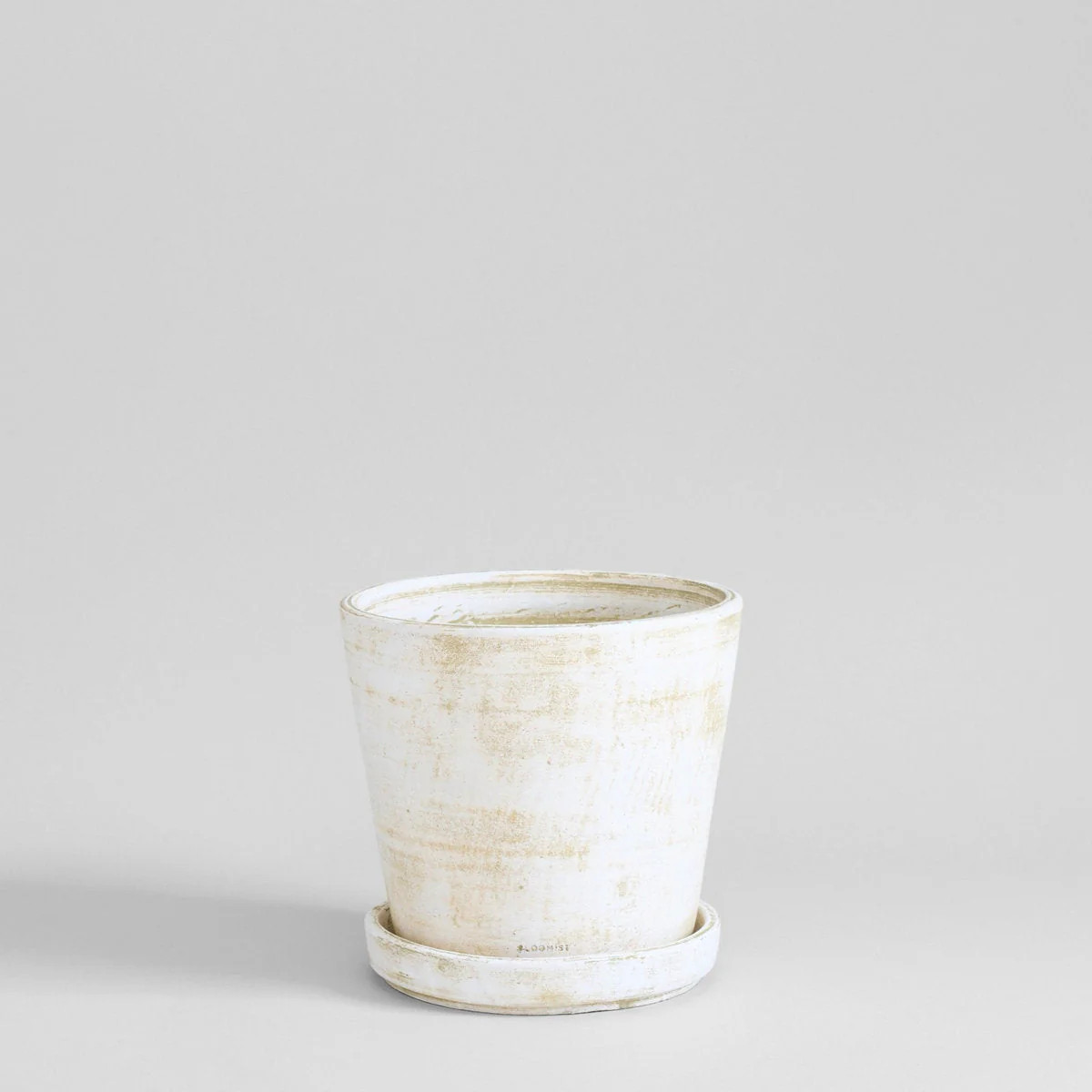 White Patina Terra Cotta Planter | Hand-Thrown Pots | Bloomist | Bloomist, Inc