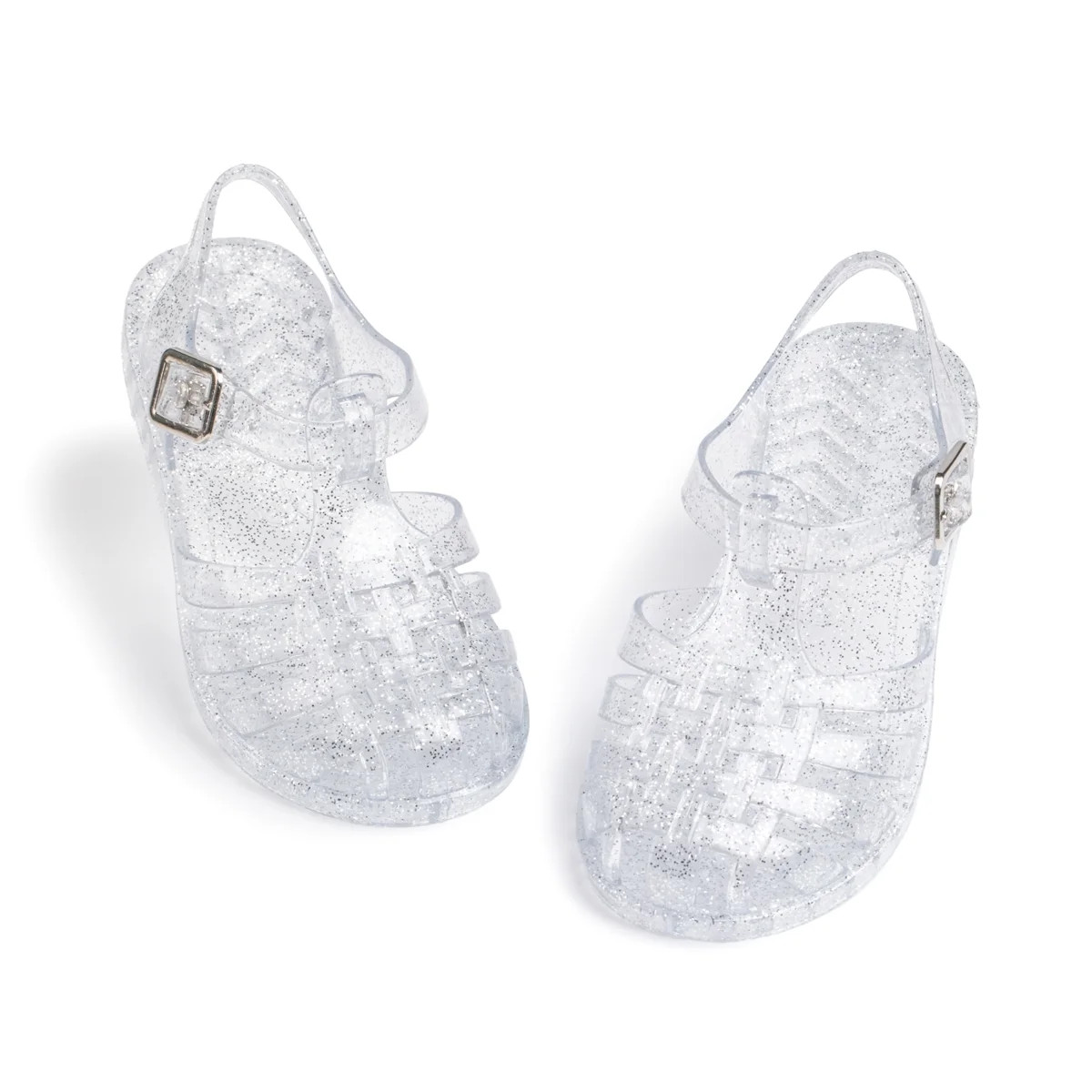 Kannior Toddler Girls Jelly Sandals Soft Rubber Sole Closed Toe Summer Shoes Mary Jane Dress Prin... | Walmart (US)