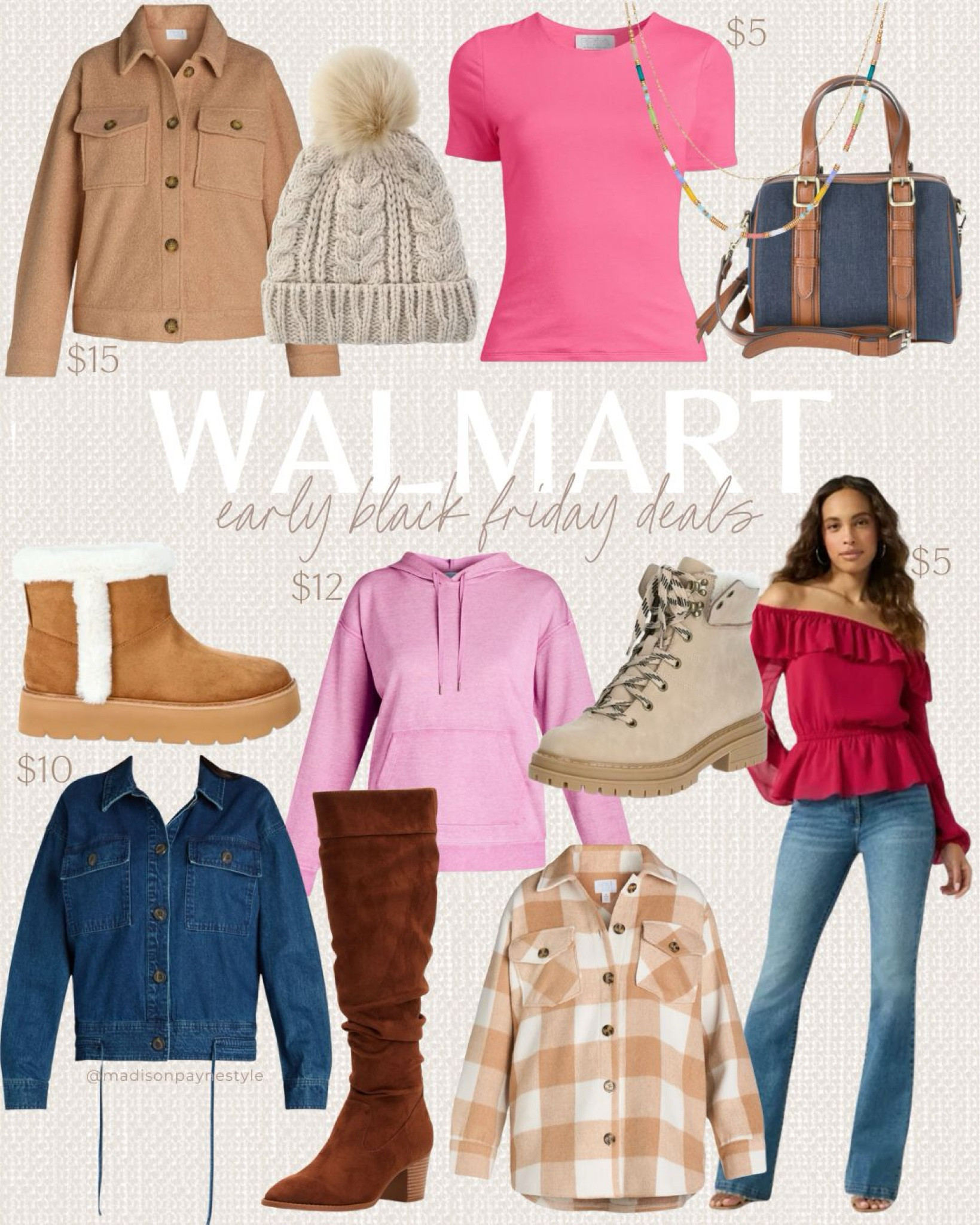 @walmart #walmartpartner #walmartdeals WALMART Early Black Friday Fashion Deals 🚨 there’s only a few days left to shop the sale!  

Walmart Black Friday, Walmart, Walmart early Black Friday, Walmart Black Friday deals, Black Friday deals, Black Friday sale, Walmart Black Friday sale, Walmart sale, Walmart deals, Walmart style, Walmart fashion, Madison Payne 

#LTKSaleAlert #LTKStyleTip #LTKSeasonal