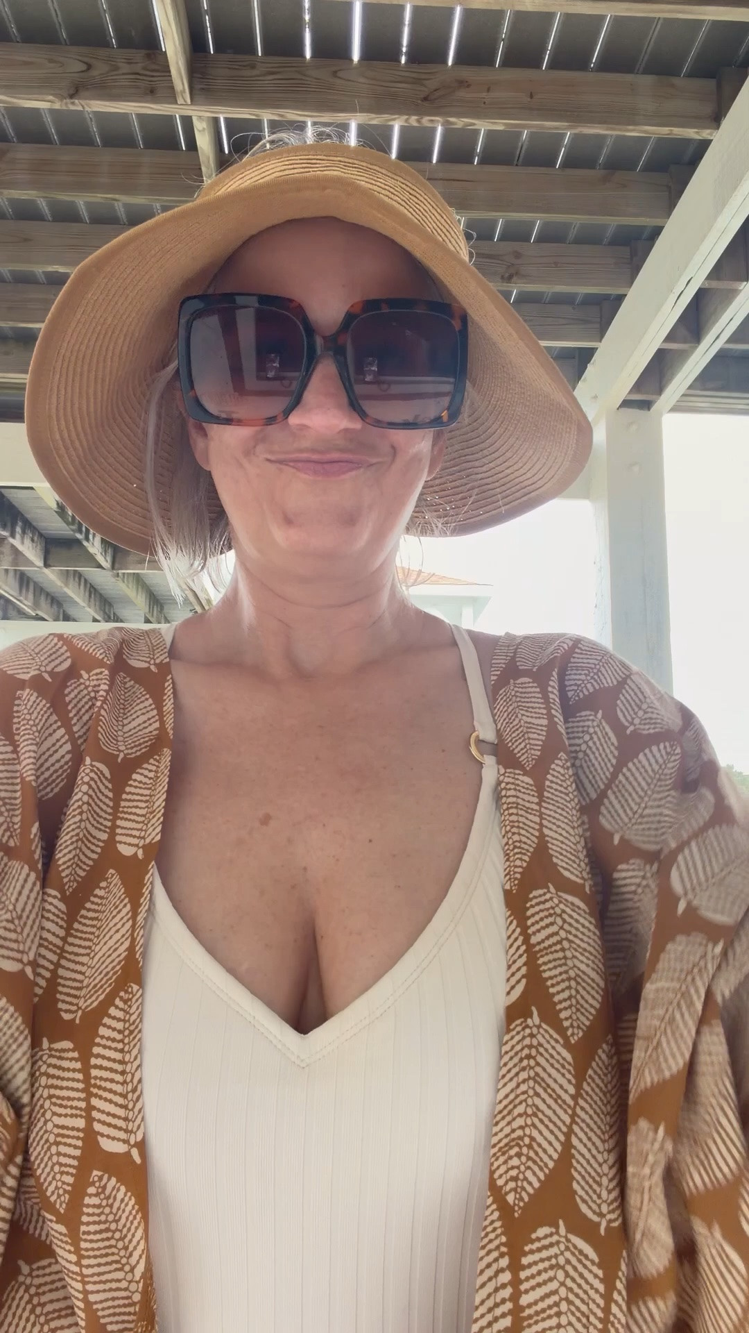 Pool ready
Midlife one piece, target, Amazon, coverup, flip flops, sun hat, foldable, sunglasses, Diff

#LTKOver40 #LTKSwim #LTKSaleAlert