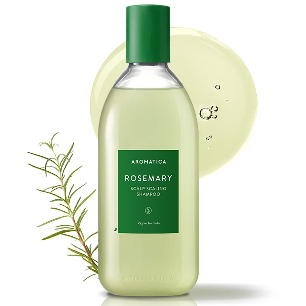 AROMATICA Rosemary Scalp Scaling Shampoo 13.53 oz / 400 ml - Vegan Shampoo with Food-graded Rosem... | Amazon (US)