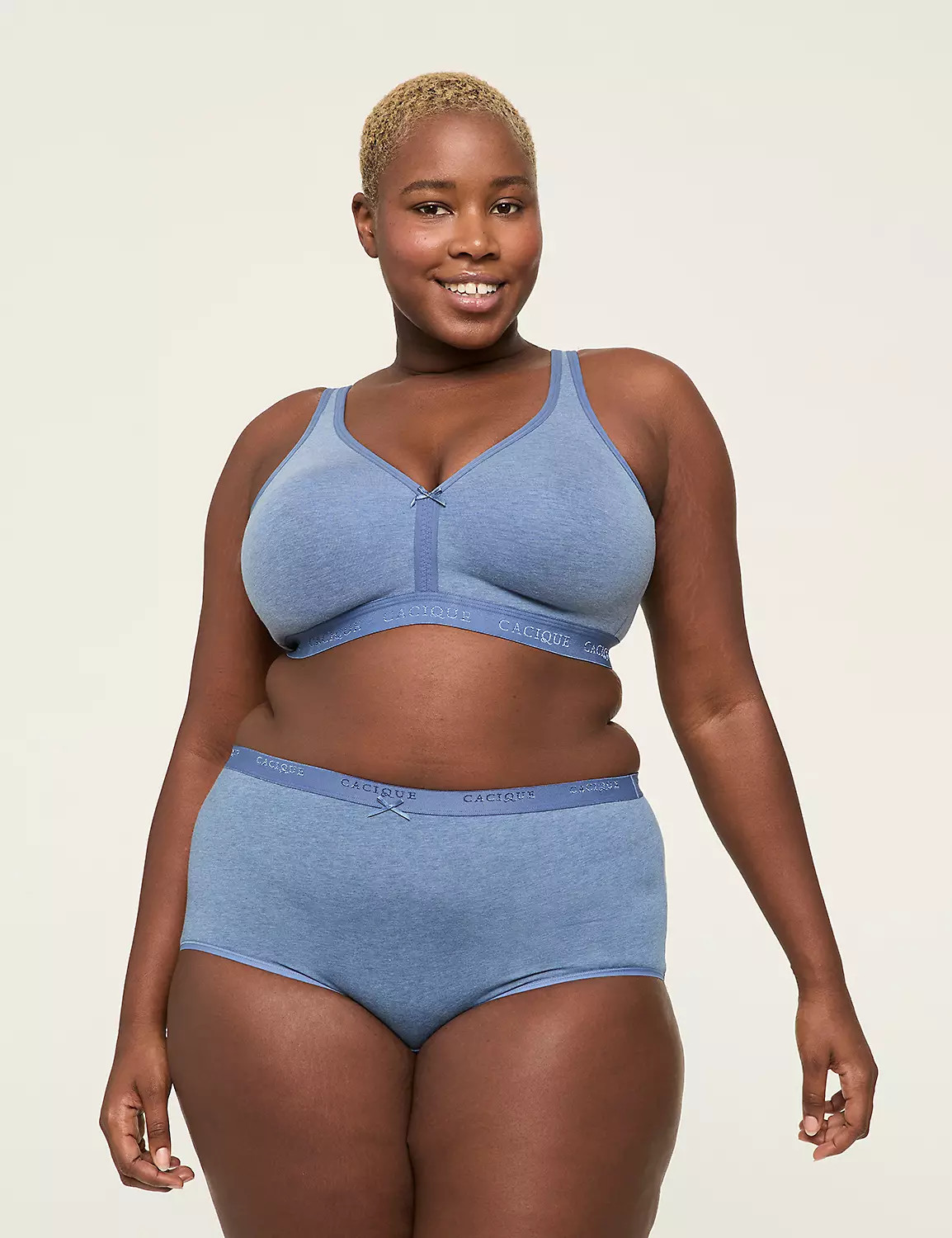Cotton Unlined No-Wire Bra | Lane Bryant (US)
