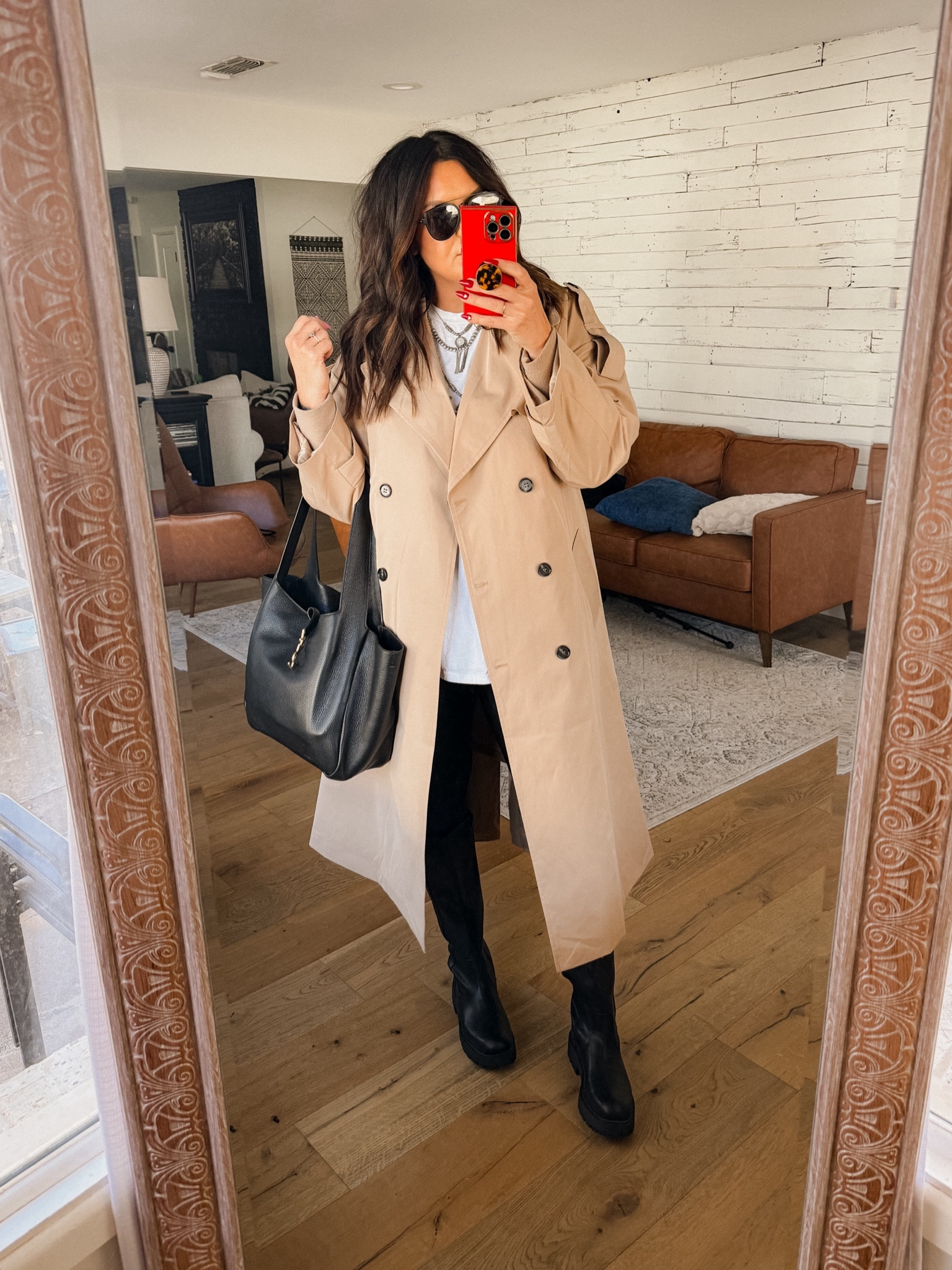 Trench: XL
Cardigan: older so I linked a similar one
Leggings: XL (use code BWCXSPANX)
Tee: XXL
Boots: TTS (so comfy)
Bag: 😍😍


#LTKfindsunder50 #LTKstyletip #LTKmidsize