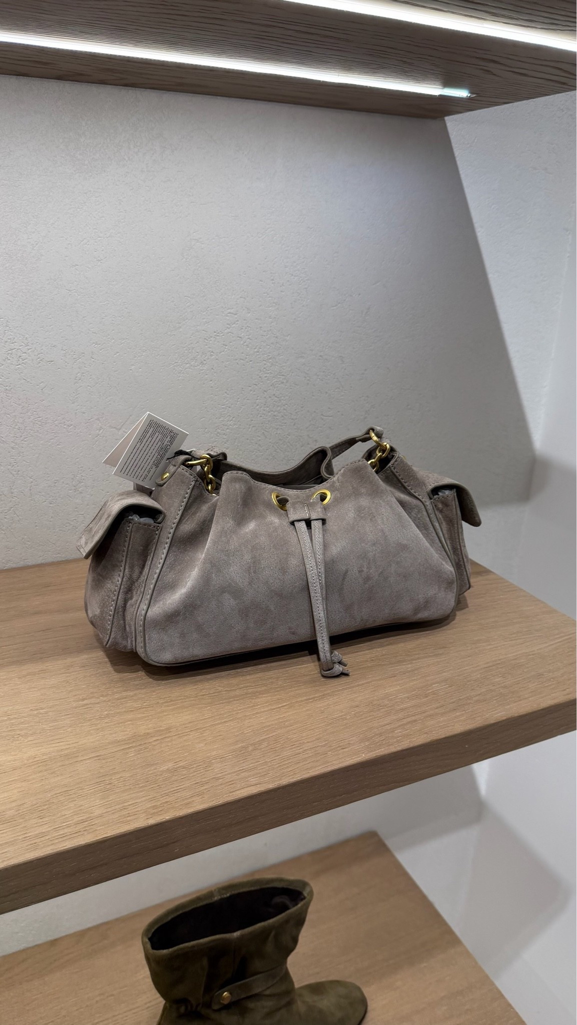 Mini drawstring handbag find! Elevated casual purse to add to rotation!

#LTKootd