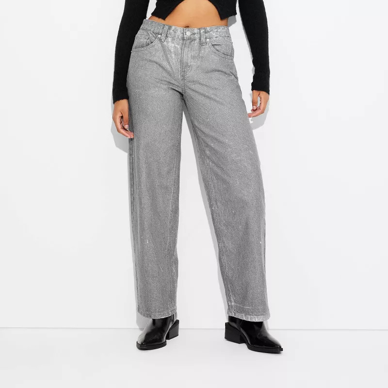 Women's Mid-Rise 90's Relaxed Straight Jeans - Wild Fable™ | Target