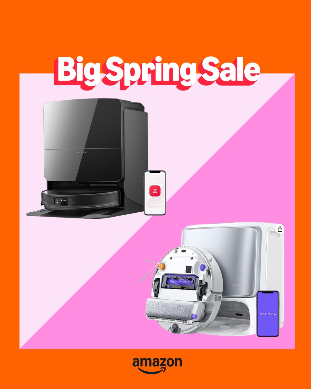 Spring cleaning just got easier with these robot vacuums! 🌸
NARWAL Flow: Self-cleaning track mop and powerful suction.
roborock Saros 10R: Ultra-slim design and zero-tangling technology.
Both are great for carpets and hard floors, making your life so much easier.
#SpringCleaning #HomeEssentials #AmazonFinds

#LTKSaleAlert